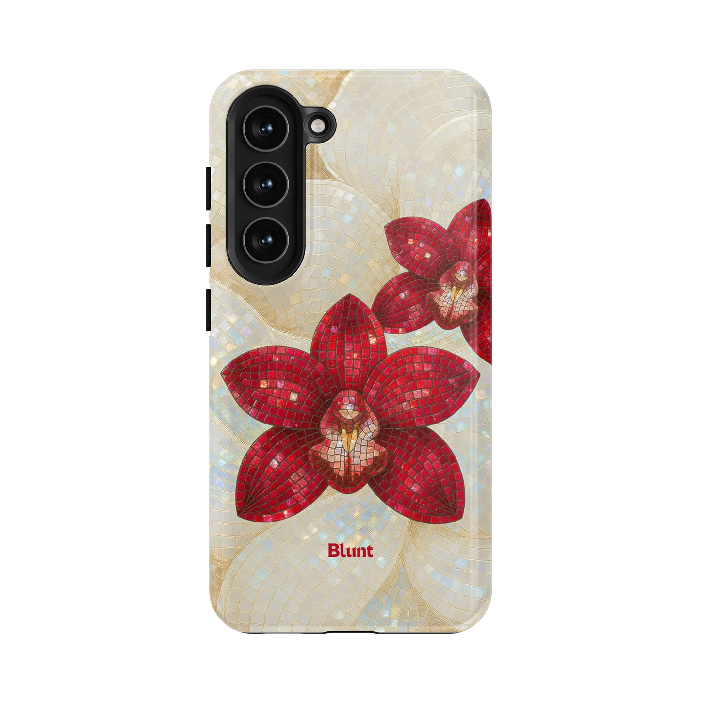 Crimson Orchid Samsung Case