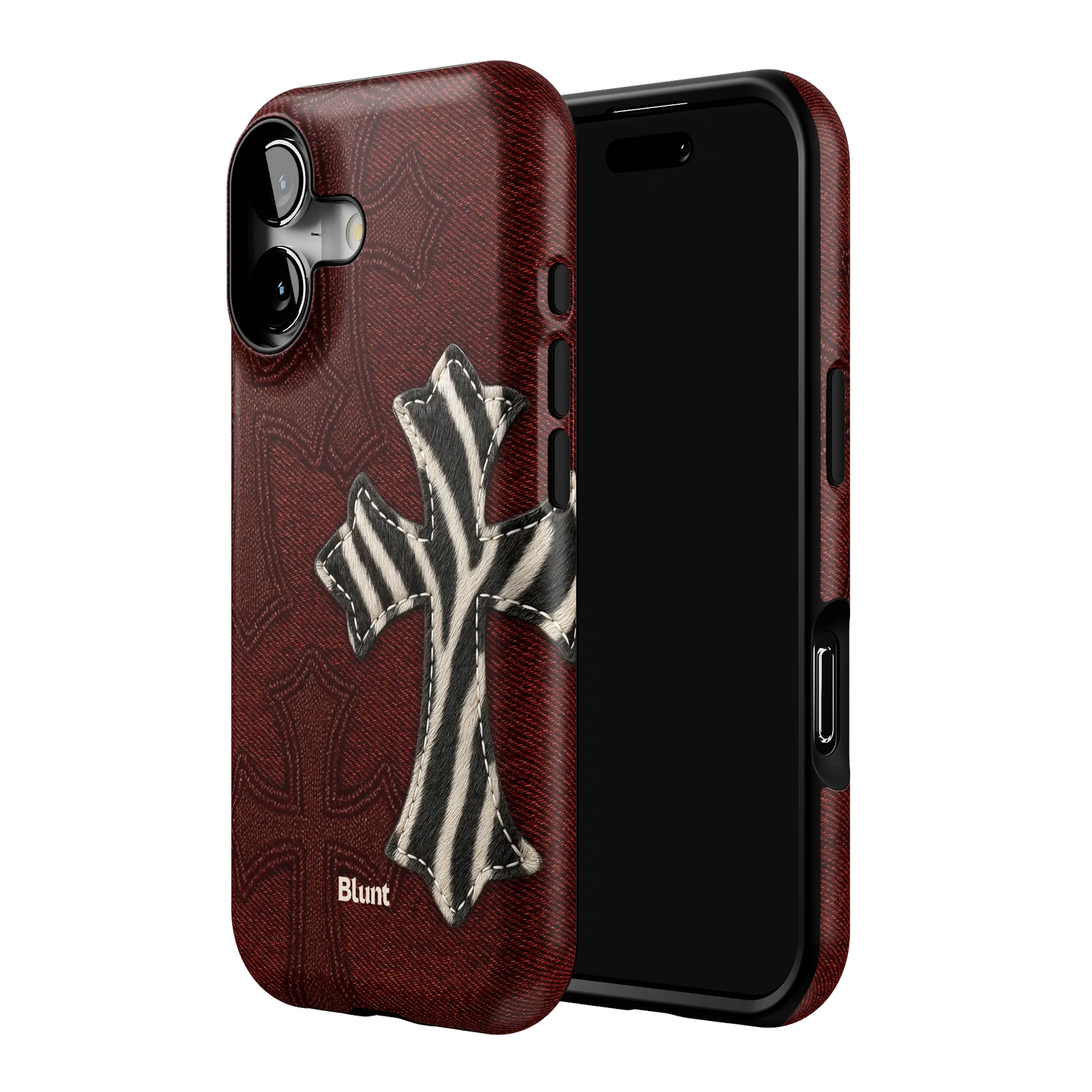 Zebrascale Cross iPhone Case