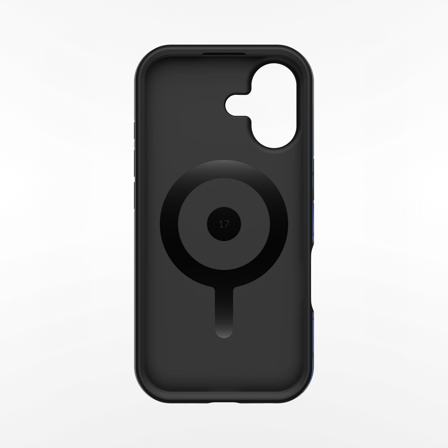 Grey Blue Web iPhone Case