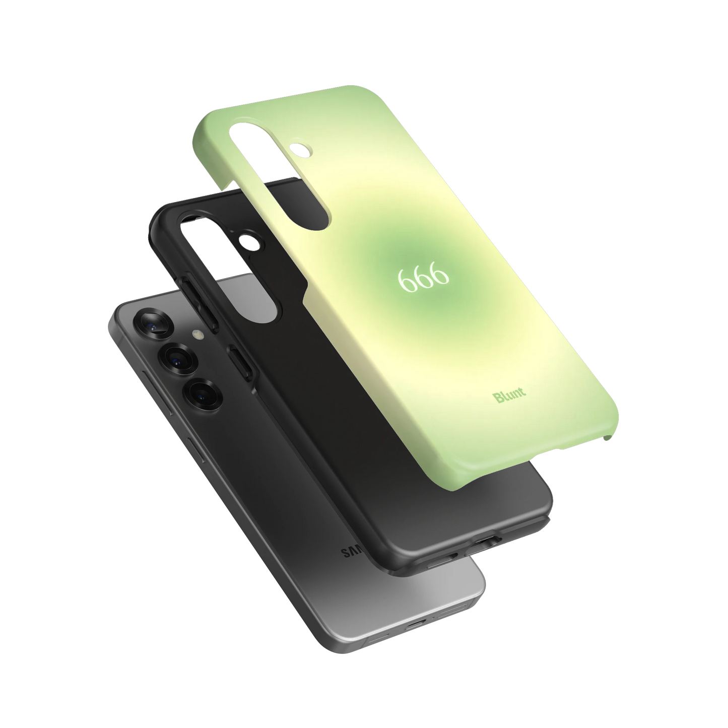 Orbit Green Samsung Case