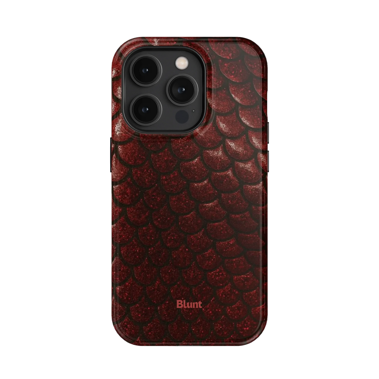 Crimson Depth iPhone Case
