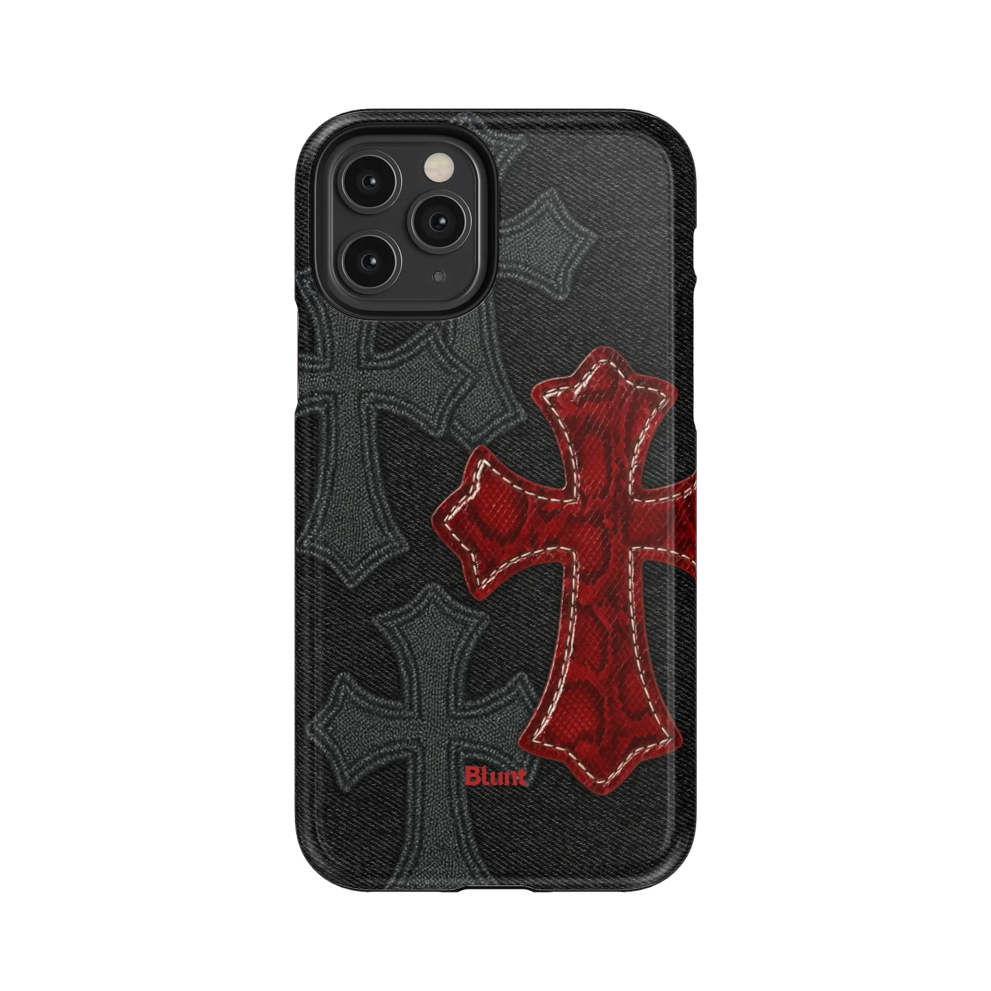 Crimson Cross iPhone Case