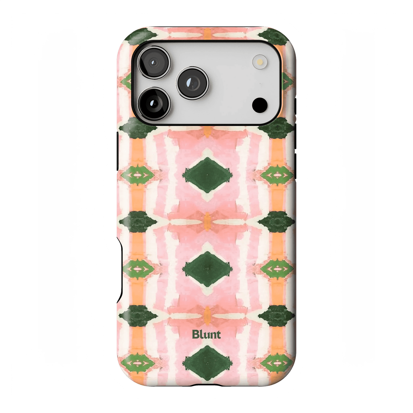 Rose Quartz Grid iPhone Case - Blunt Cases