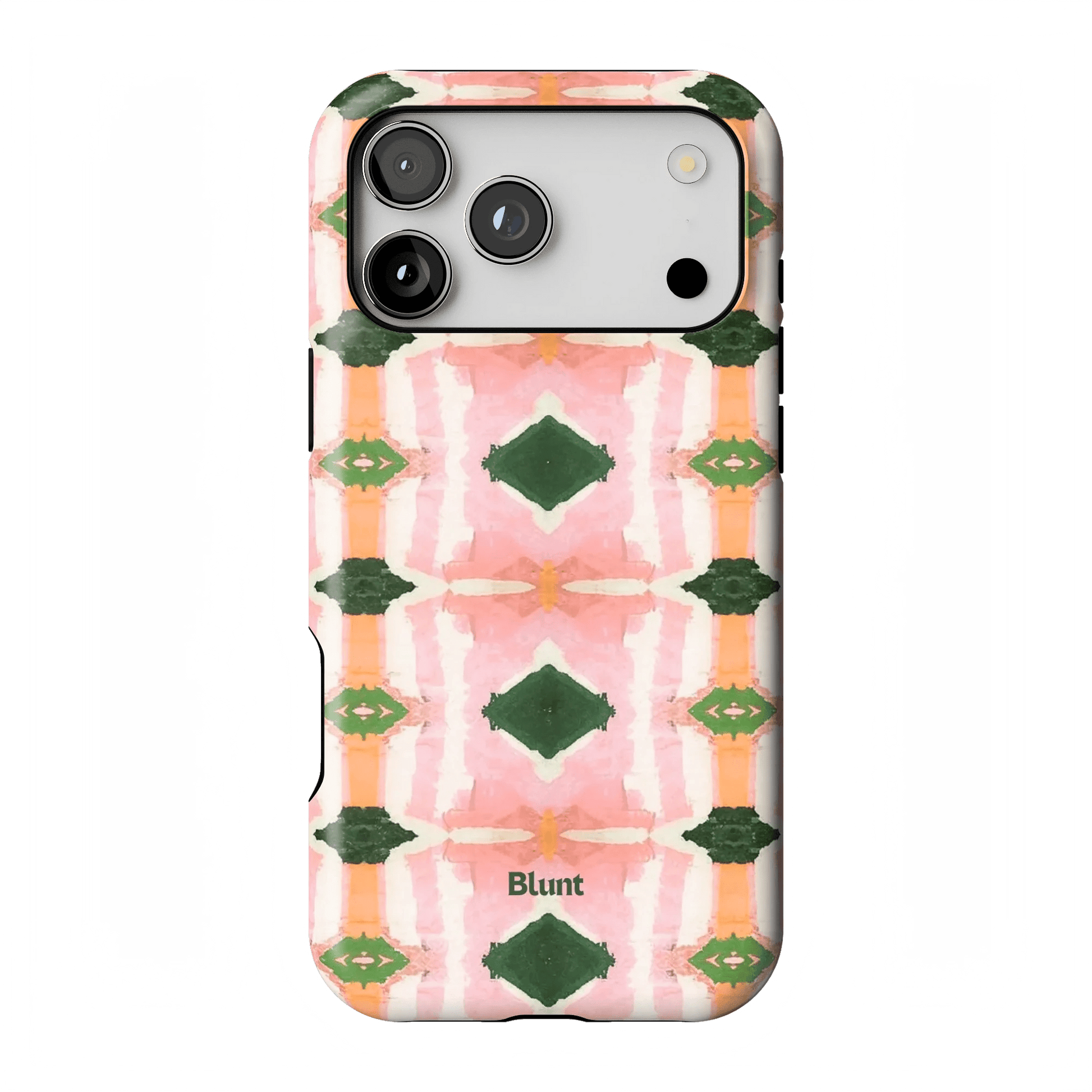Rose Quartz Grid iPhone Case - Blunt Cases
