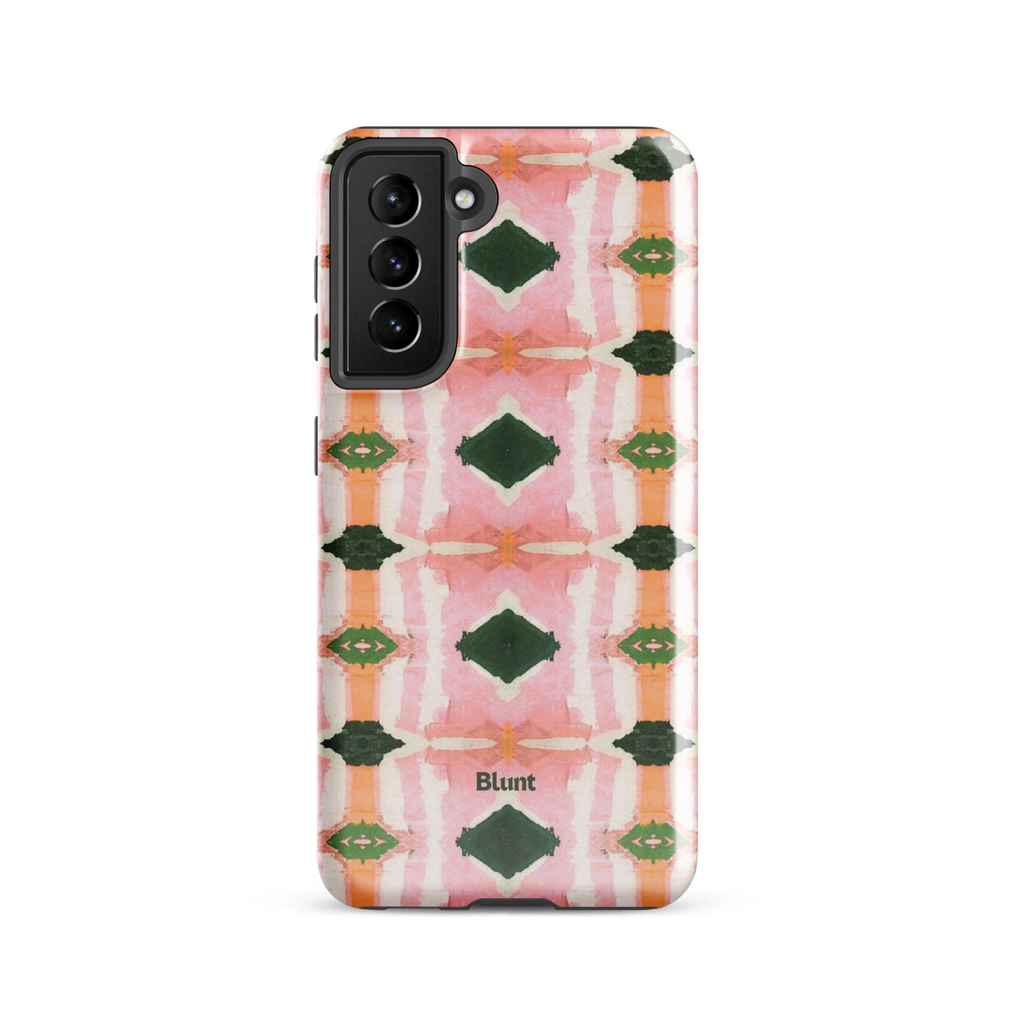 Rose Quartz Grid Samsung Case - Blunt Cases