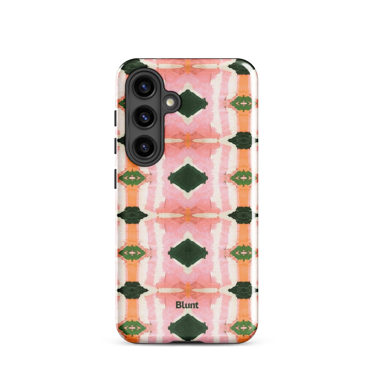Rose Quartz Grid Samsung Case - Blunt Cases