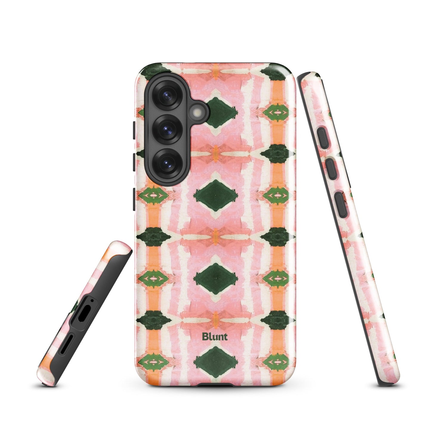 Rose Quartz Grid Samsung Case - Blunt Cases