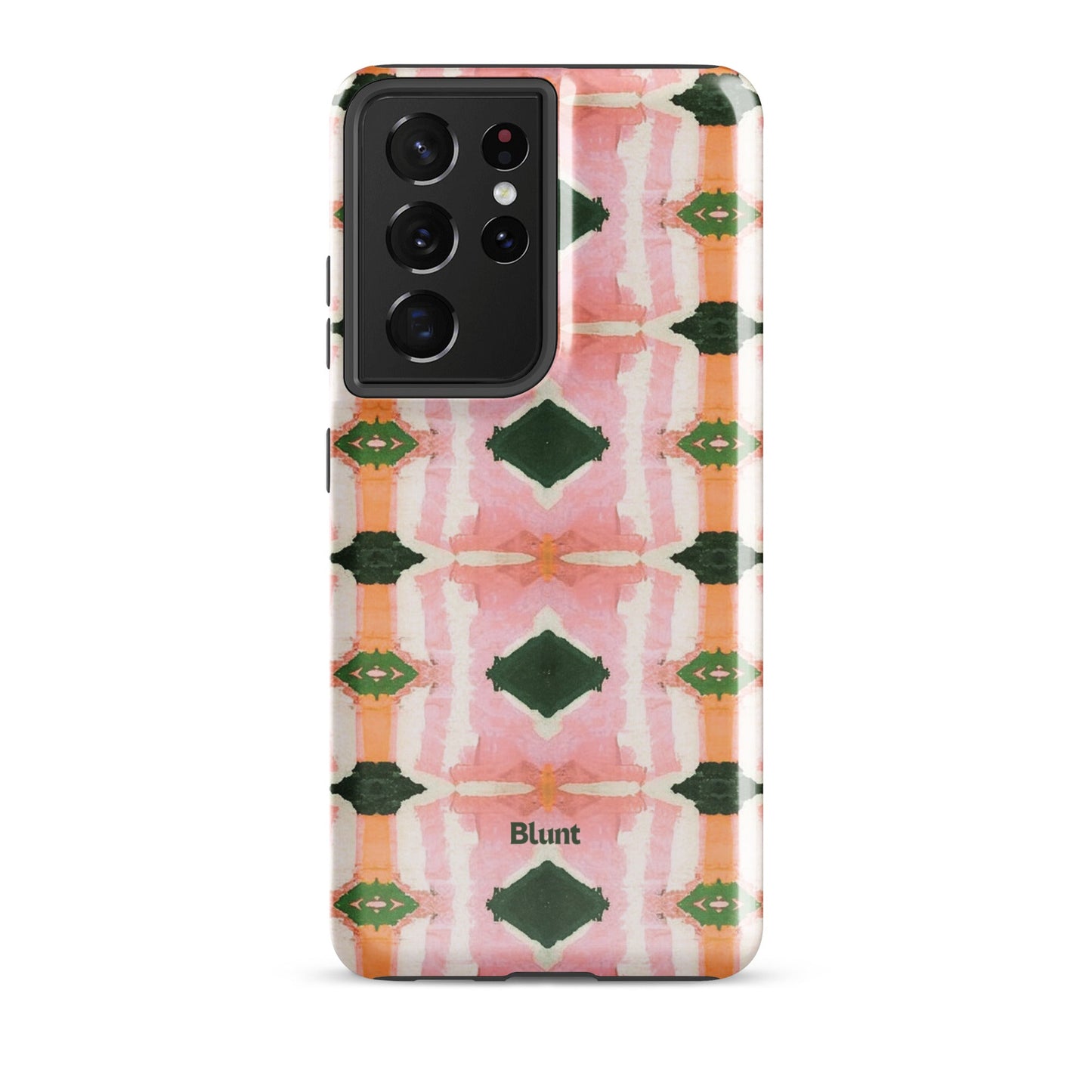 Rose Quartz Grid Samsung Case - Blunt Cases