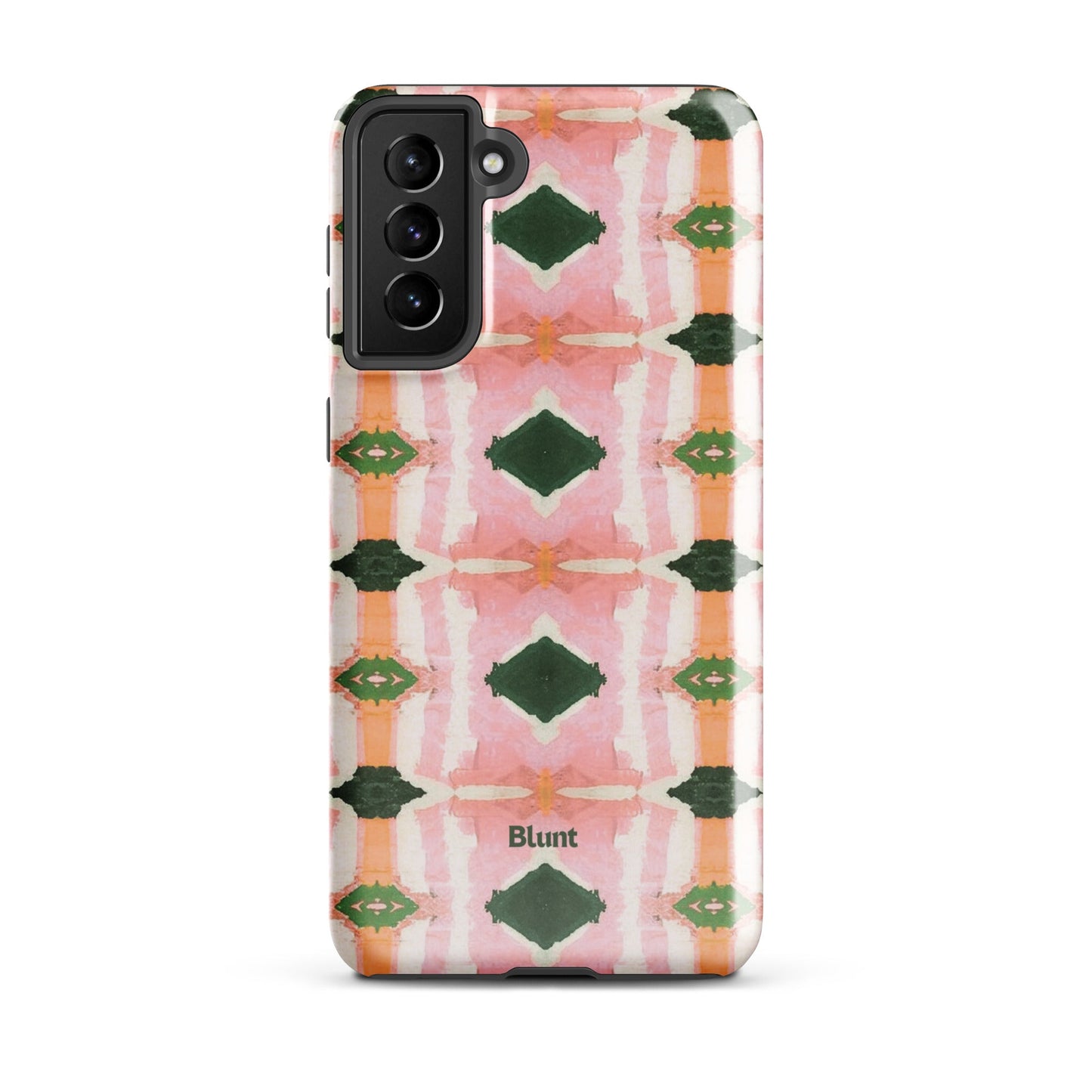 Rose Quartz Grid Samsung Case - Blunt Cases