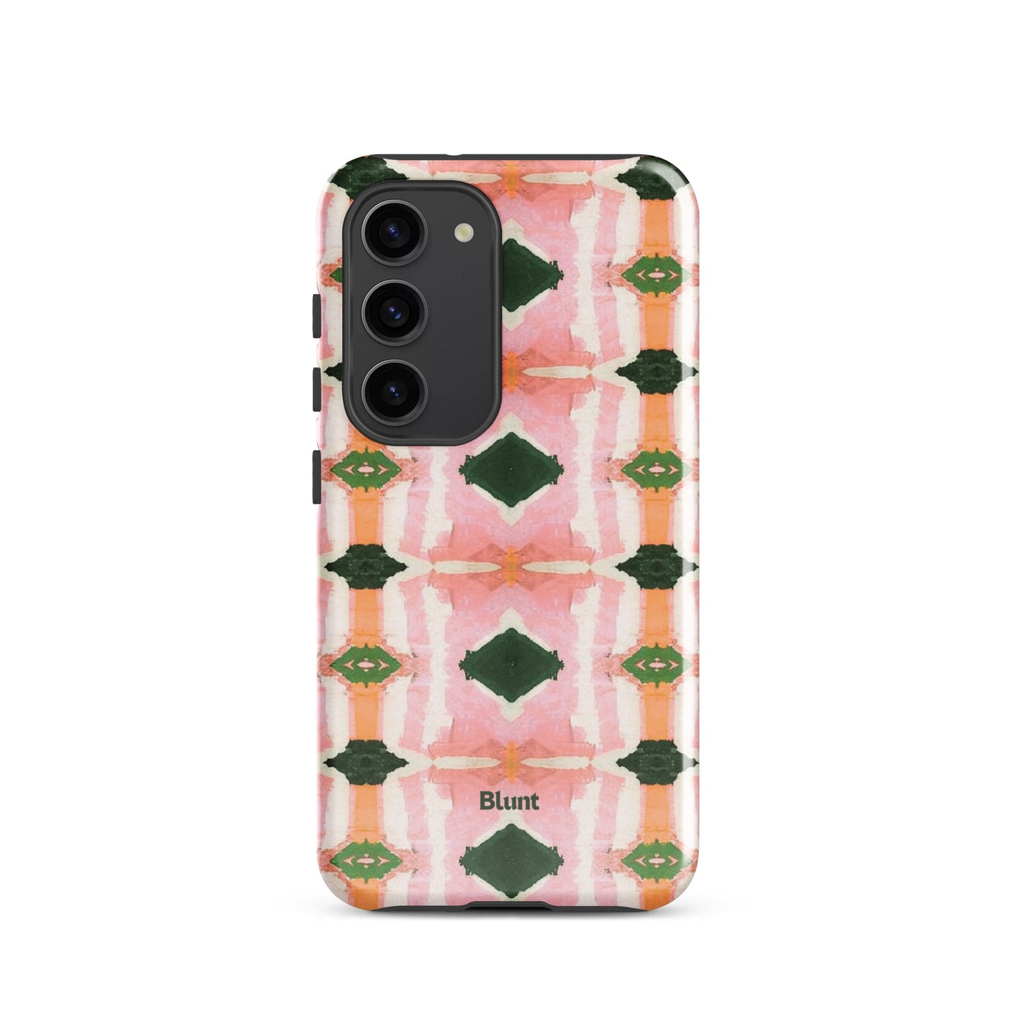 Rose Quartz Grid Samsung Case - Blunt Cases