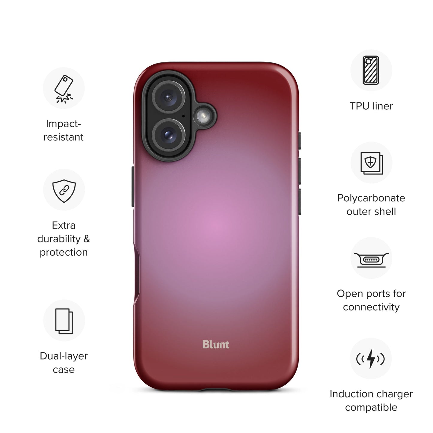 Rosewood iPhone Case - Blunt Cases