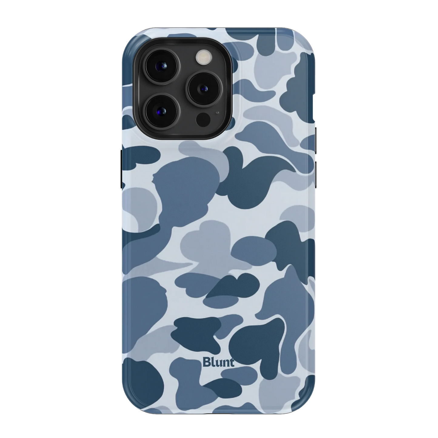 Bluish Camo iPhone Case