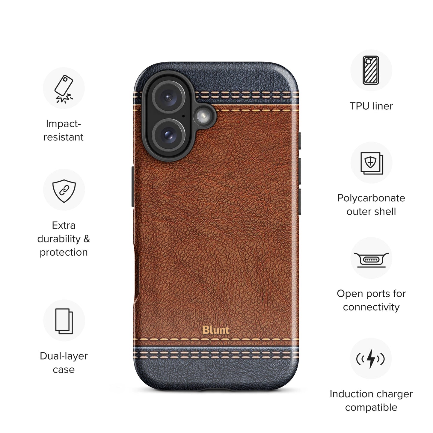 Saddleback iPhone Case - Blunt Cases
