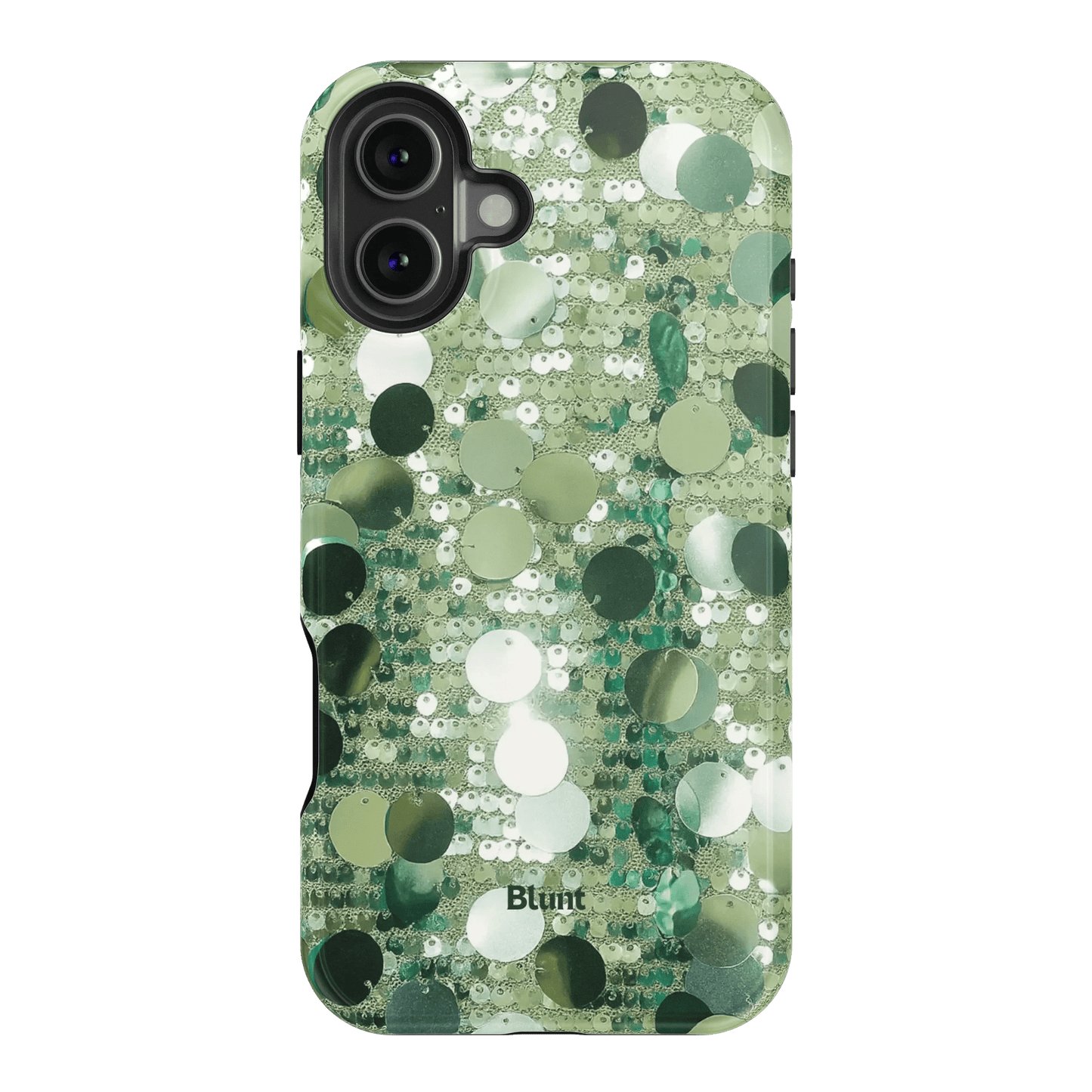 Sage Glitz iPhone Case - Blunt Cases