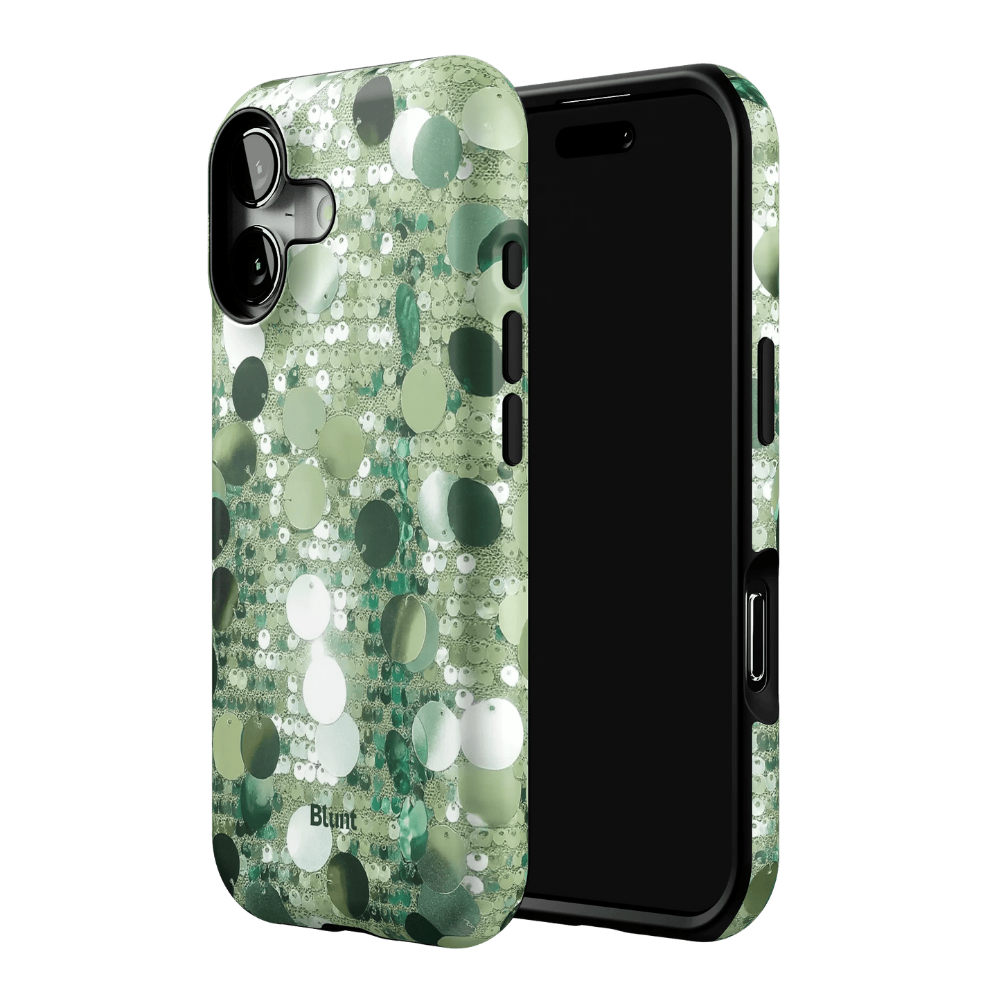 Sage Glitz iPhone Case - Blunt Cases