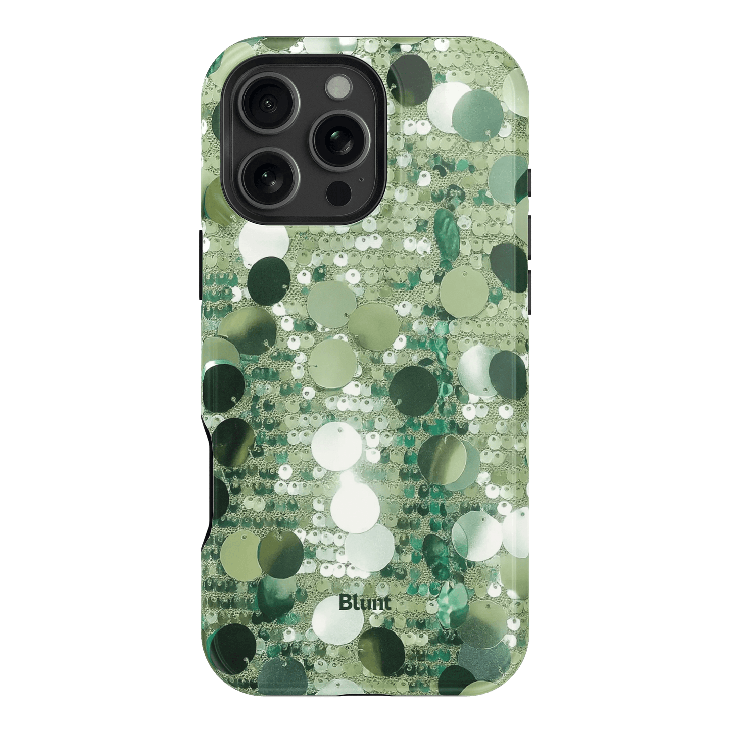 Sage Glitz iPhone Case - Blunt Cases