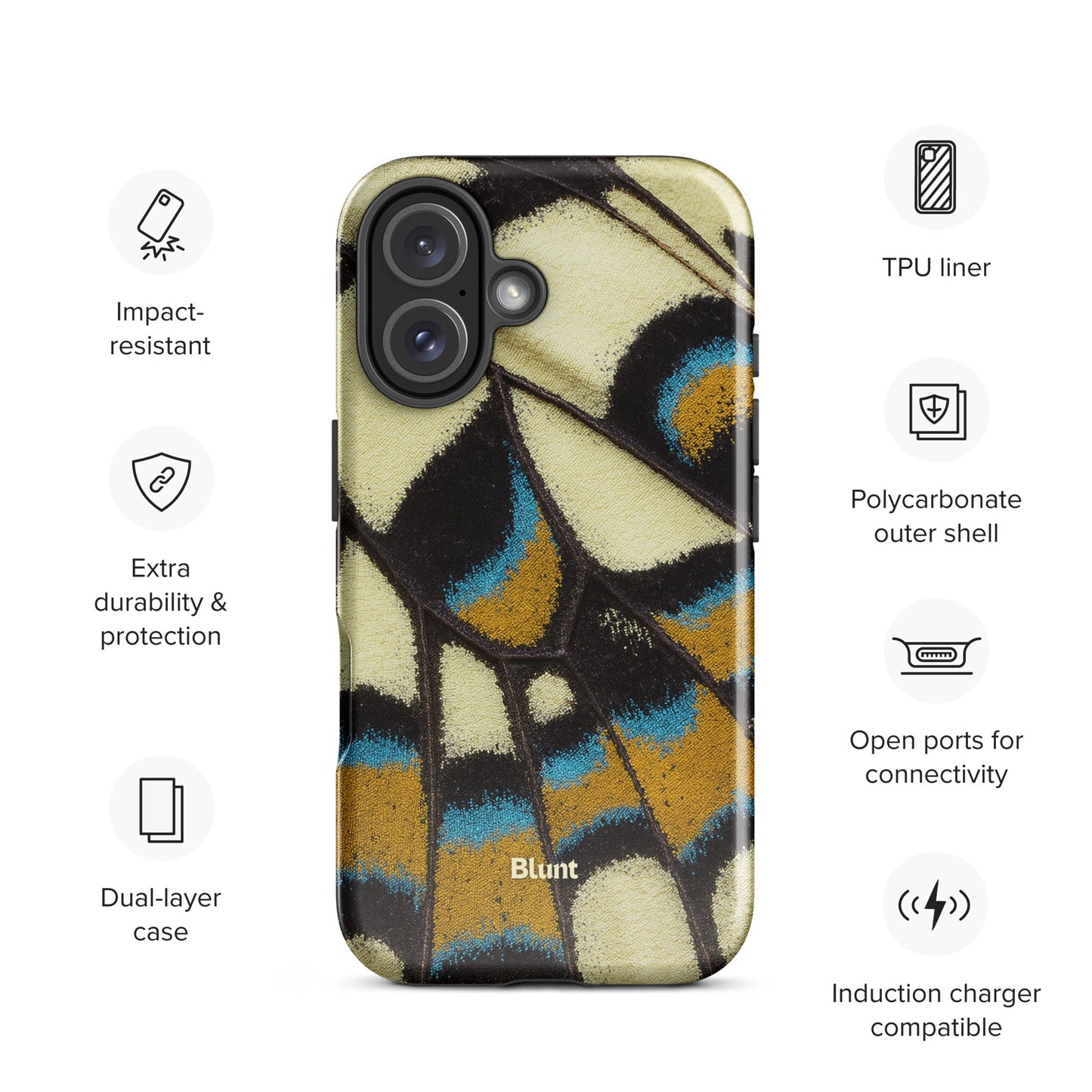 Sapphire Bloom iPhone Case - Blunt Cases