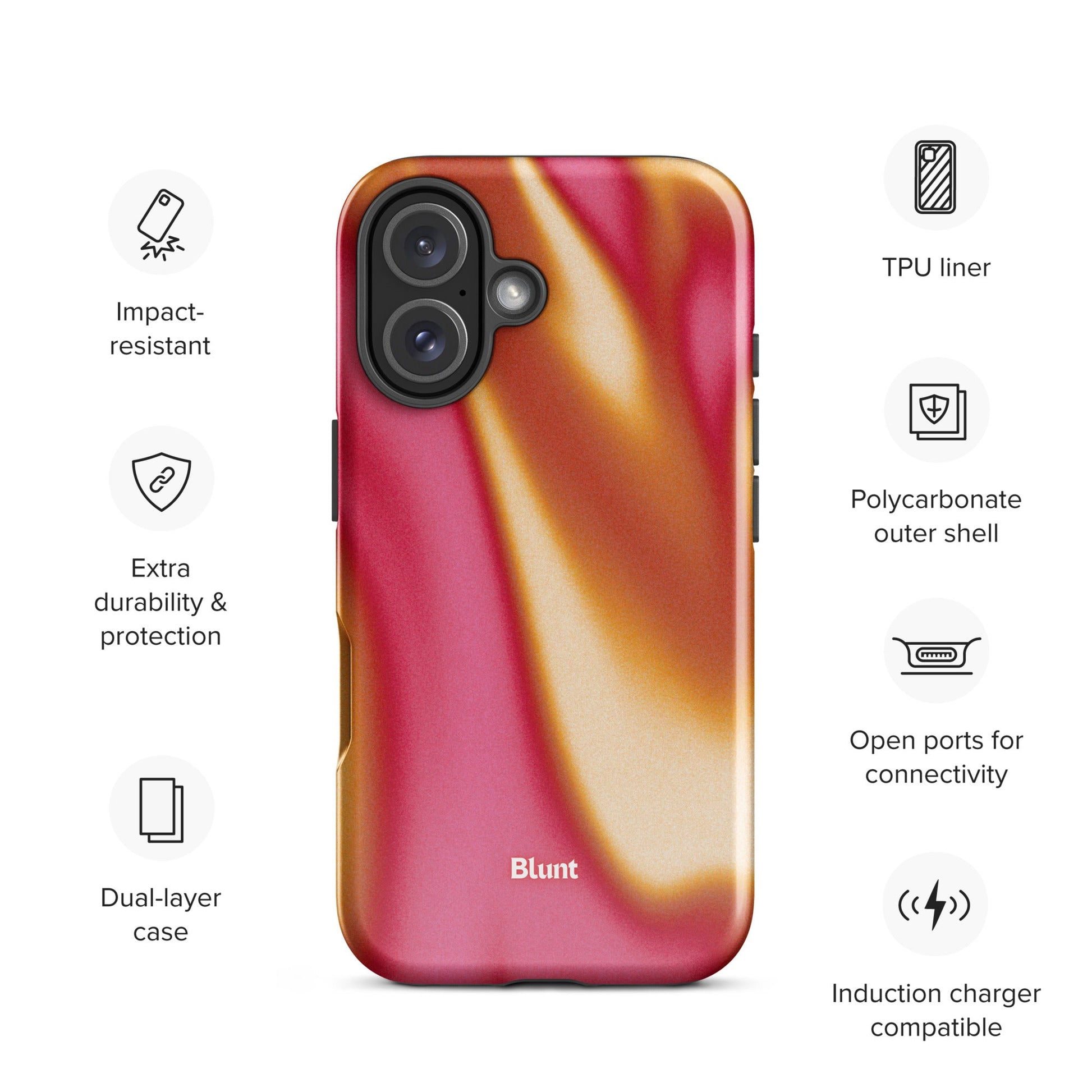 Satin Heat iPhone Case - Blunt Cases