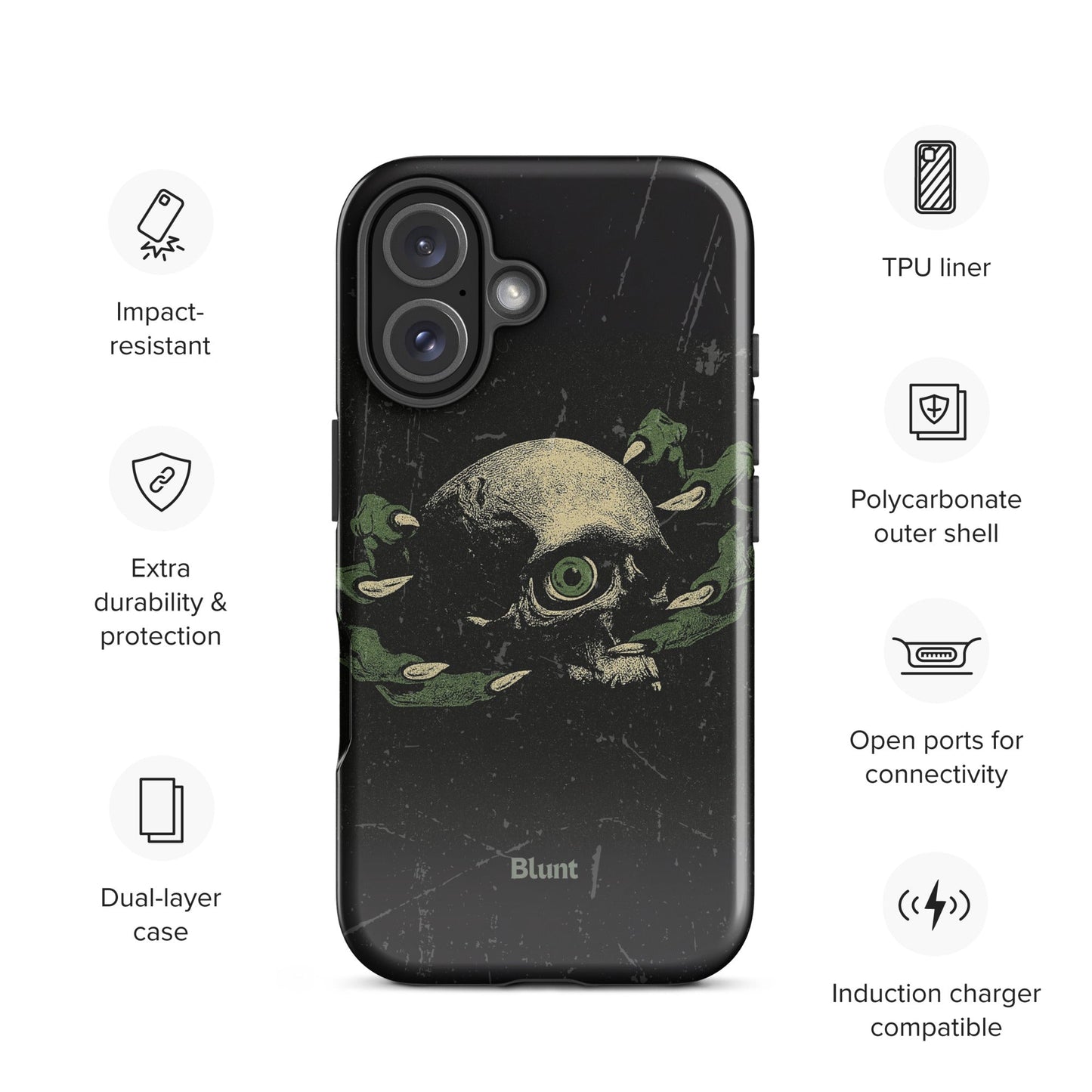 Serpent Skull iPhone Case - Blunt Cases