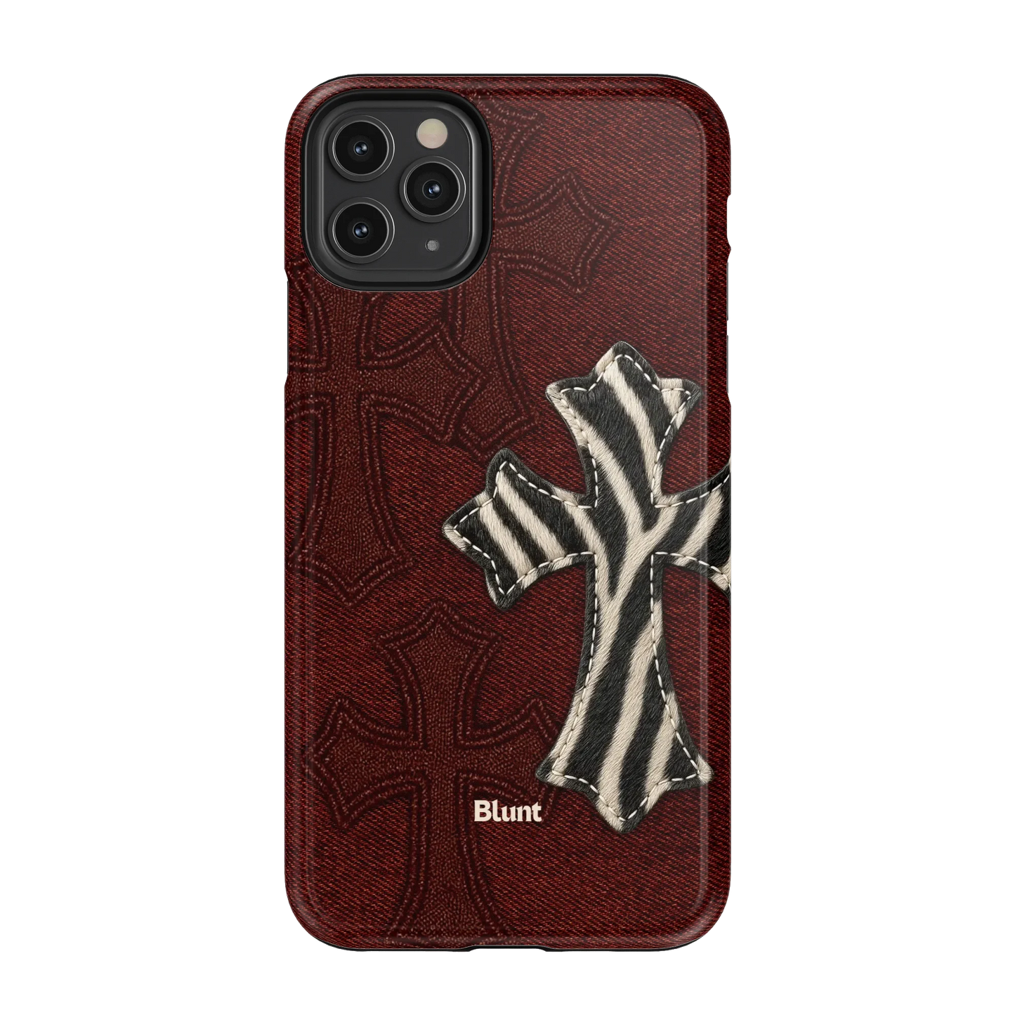 Zebrascale Cross iPhone Case