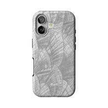 Silver Petals iPhone Case