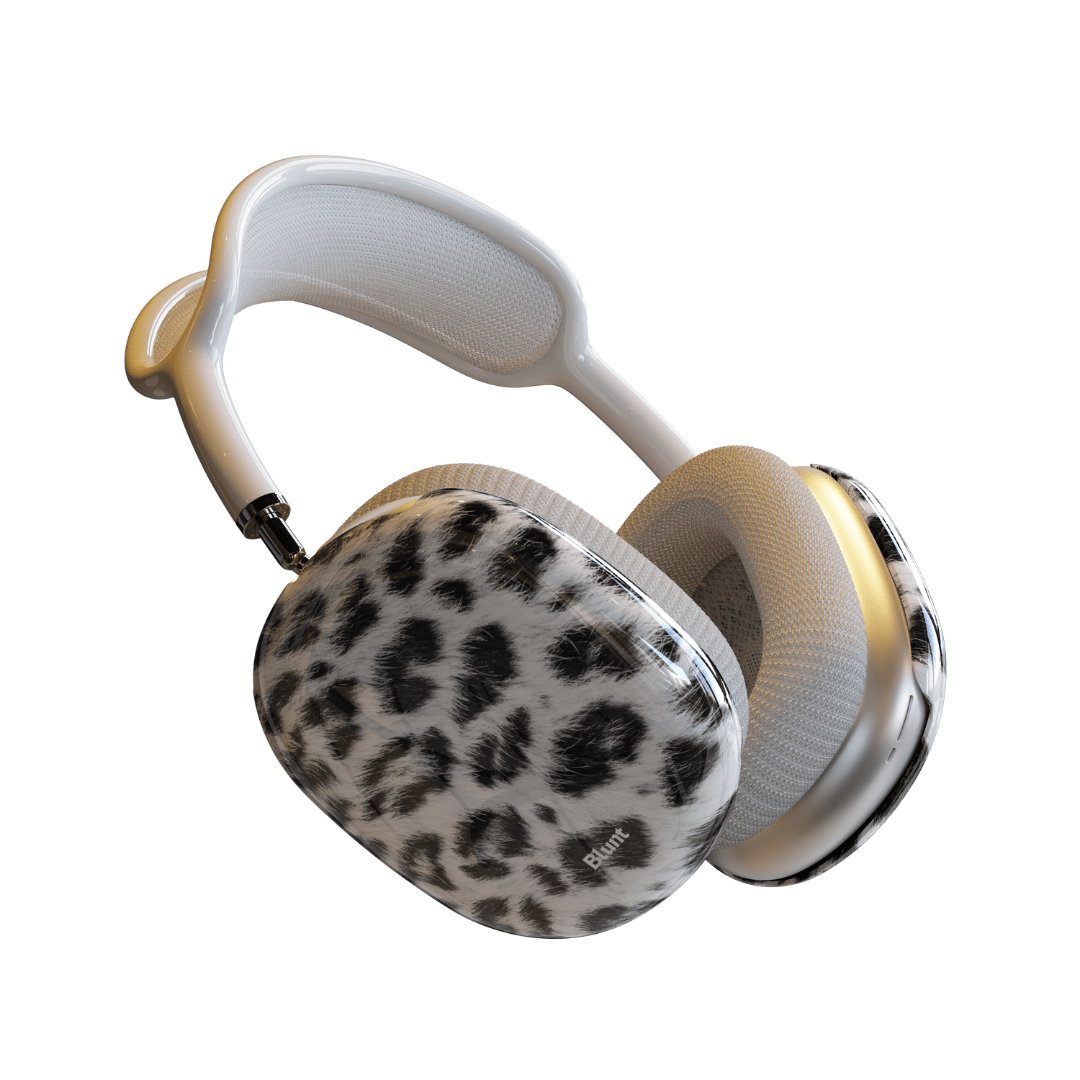 Snow Leopard Airpod Max Case - Blunt Cases