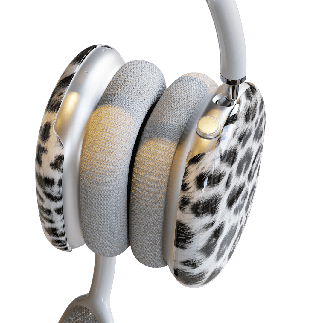 Snow Leopard Airpod Max Case - Blunt Cases