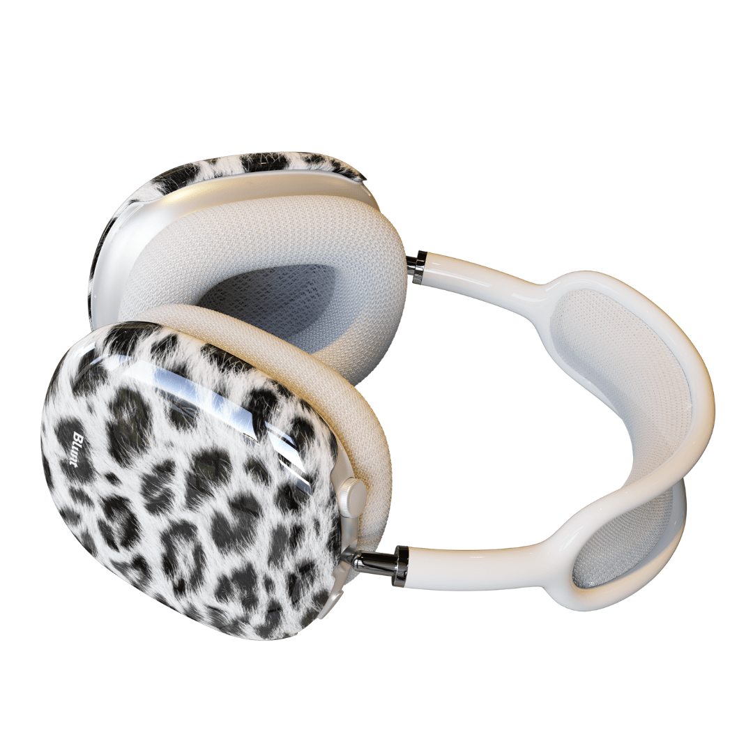 Snow Leopard Airpod Max Case - Blunt Cases