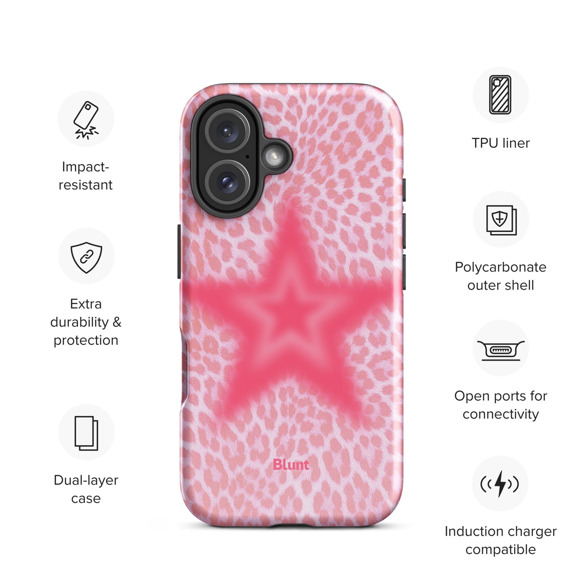 Starstruck Pink iPhone Case - Blunt Cases