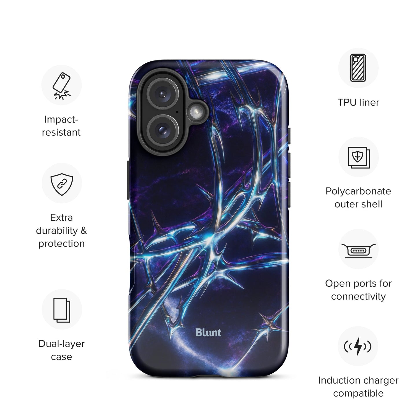 Static Surge iPhone Case - Blunt Cases