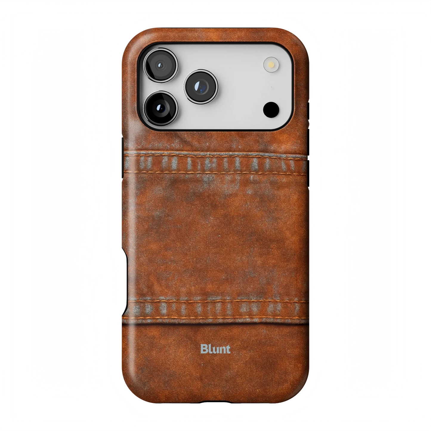 Chocolate Denim iPhone Case