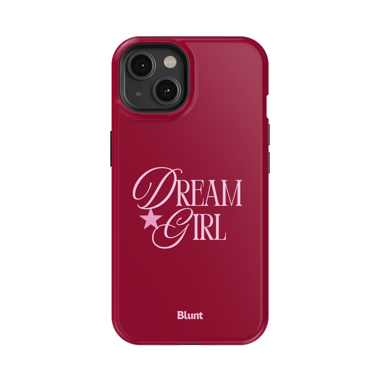 Dream Girl Maroon iPhone Case