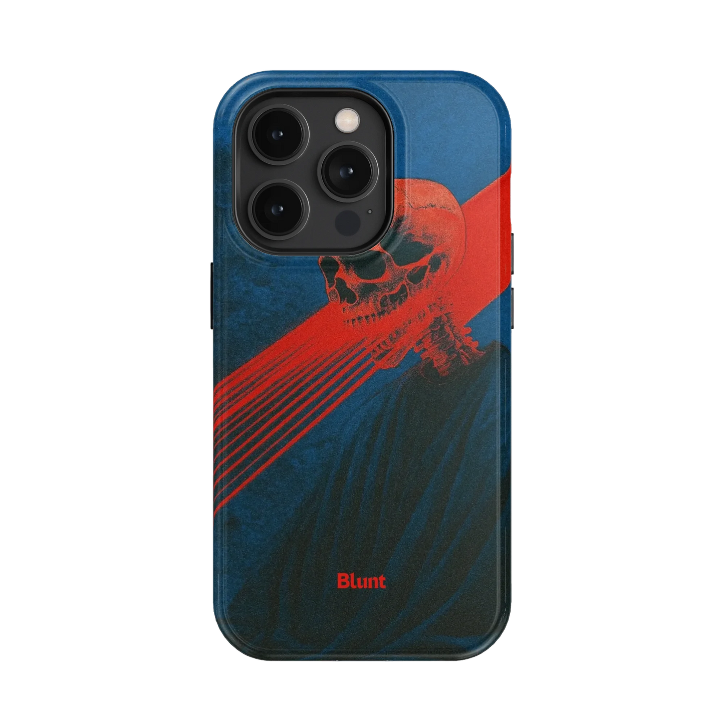 Crimson Slash iPhone Case