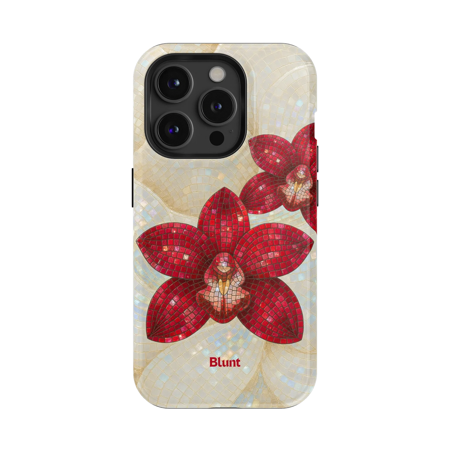 Crimson Orchid iPhone Case