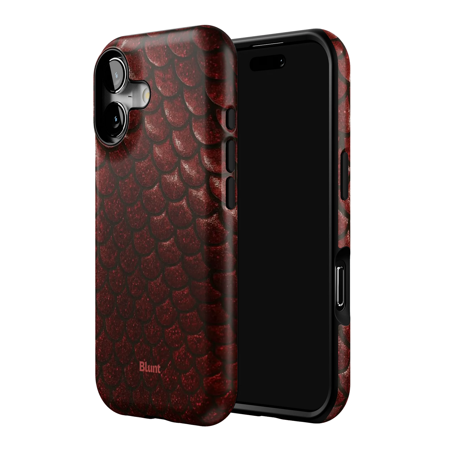 Crimson Depth iPhone Case