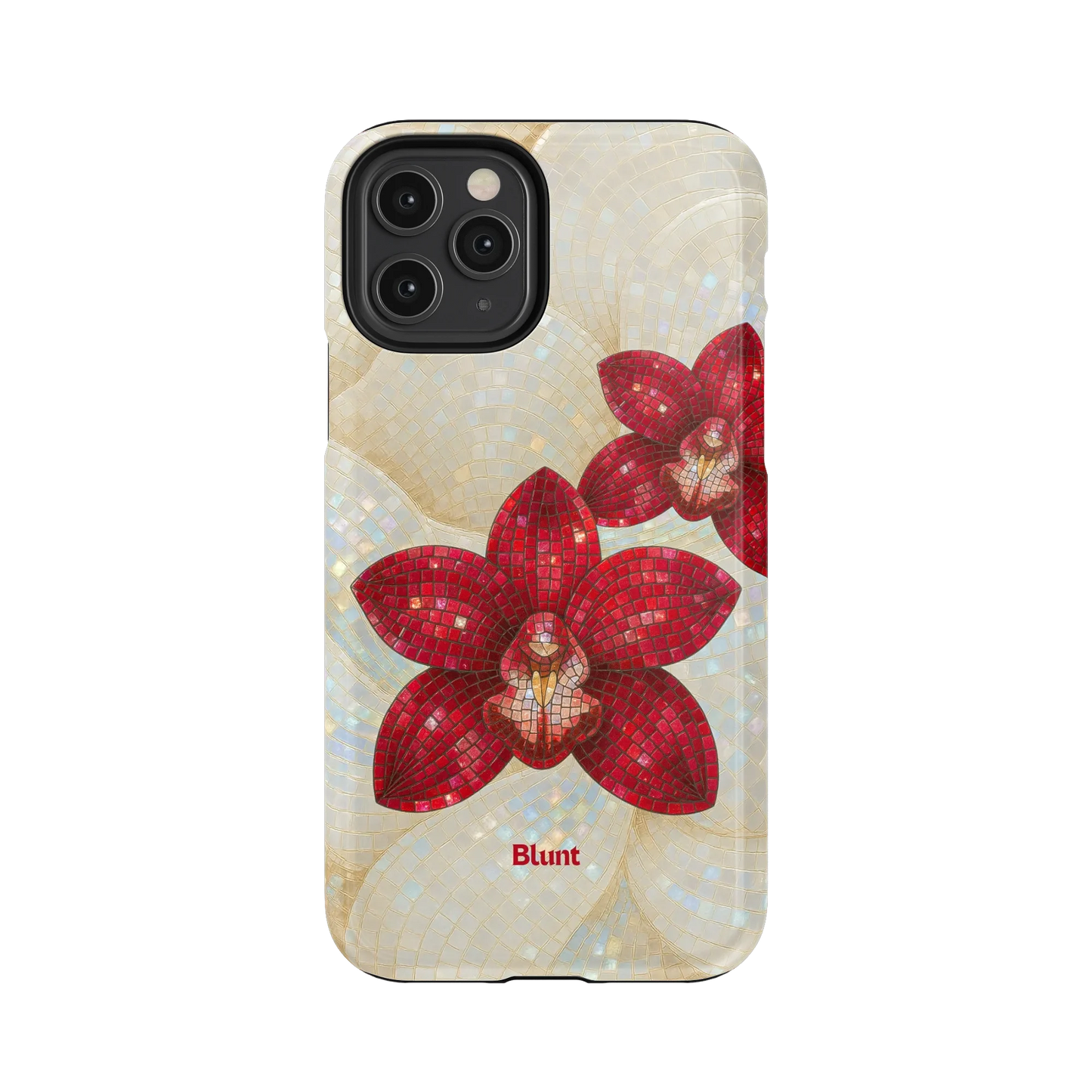 Crimson Orchid iPhone Case