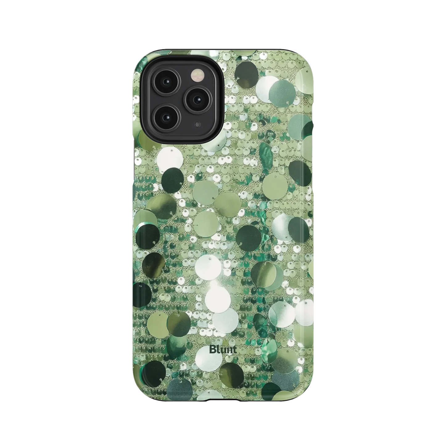 Sage Glitz iPhone Case