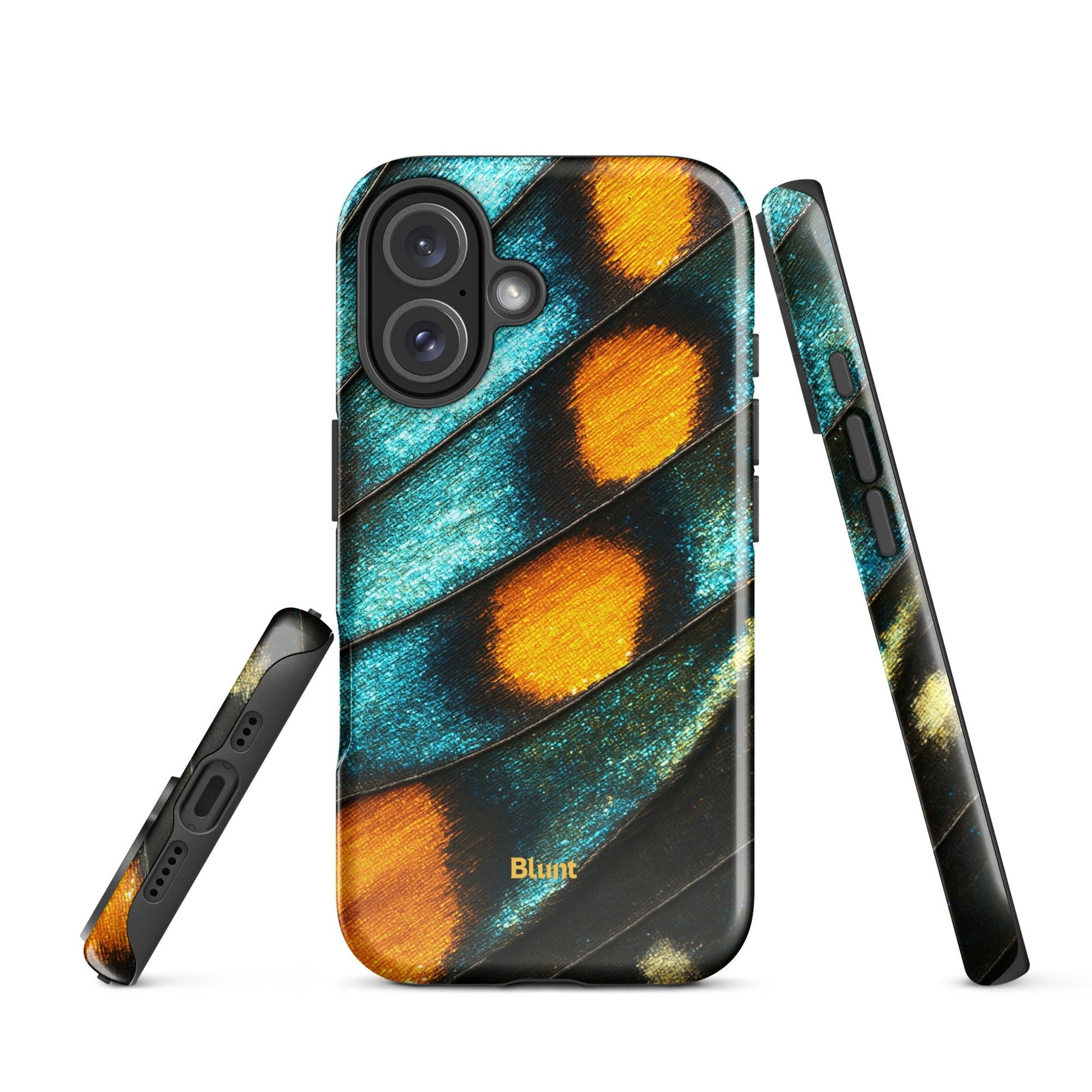 Teal Flicker iPhone Case - Blunt Cases