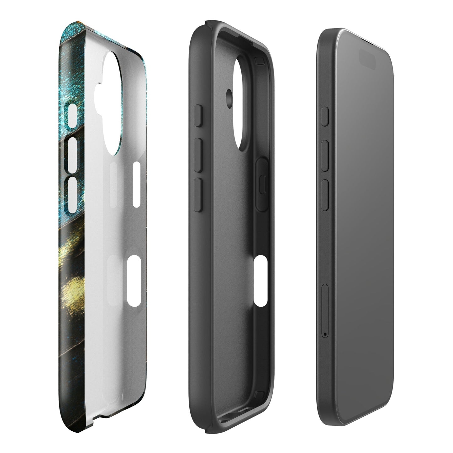 Teal Flicker iPhone Case - Blunt Cases