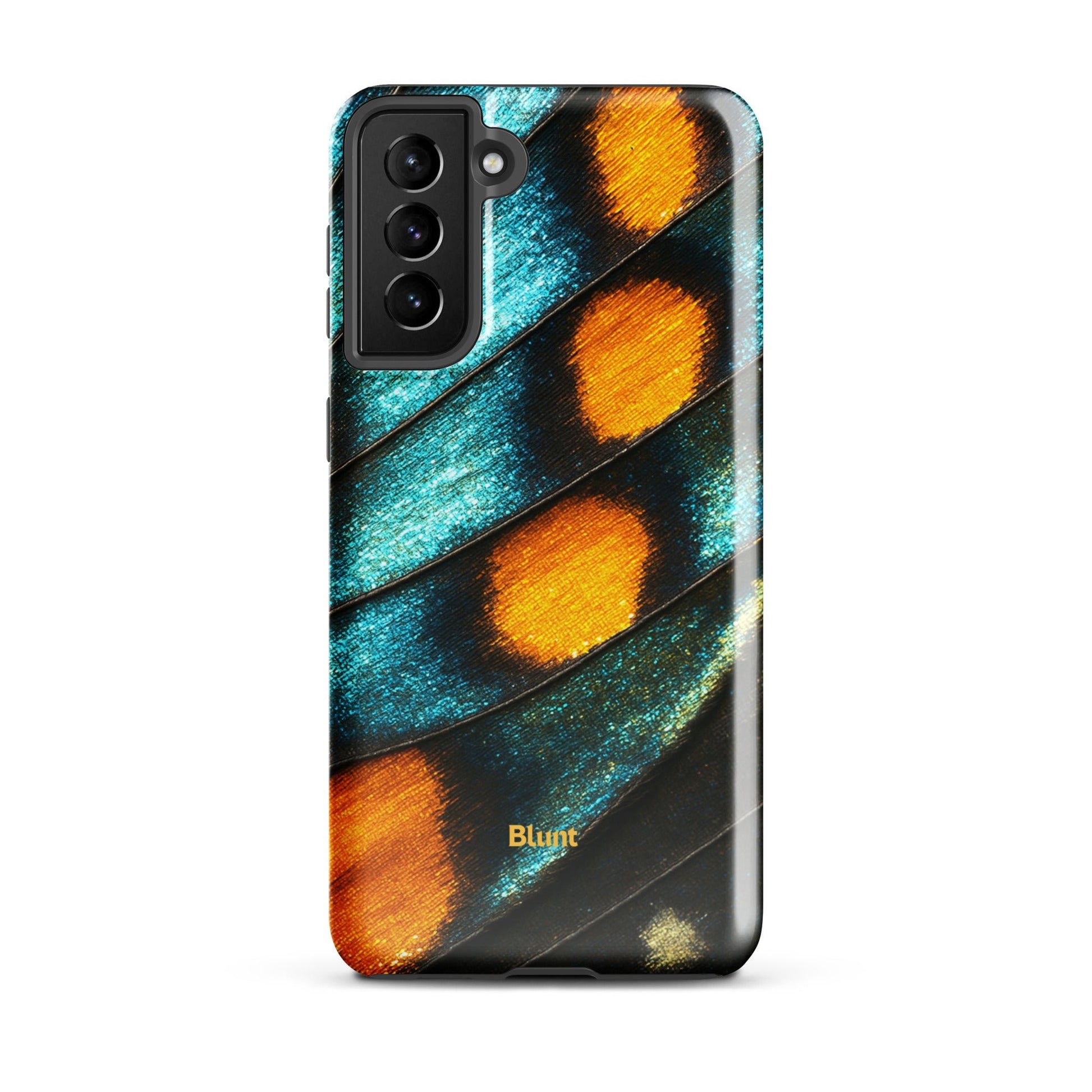 Teal Flicker Samsung Case - Blunt Cases