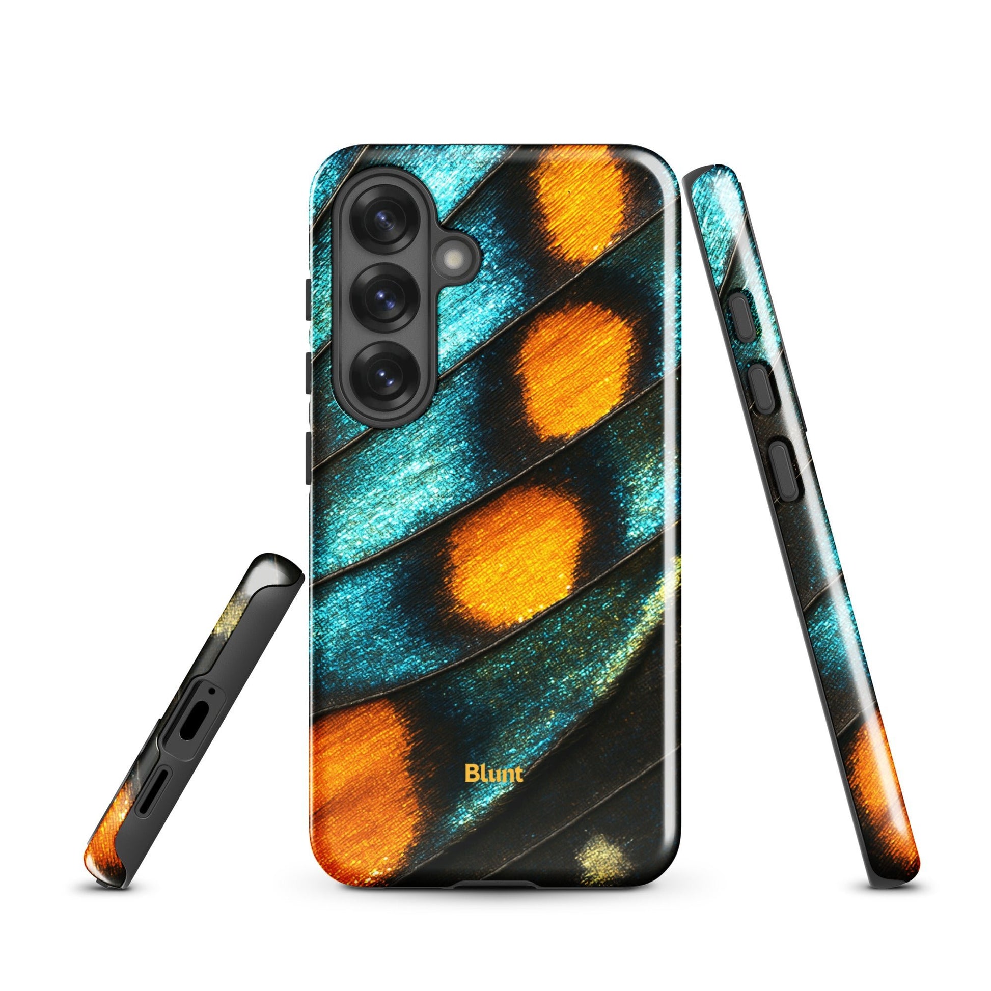 Teal Flicker Samsung Case - Blunt Cases