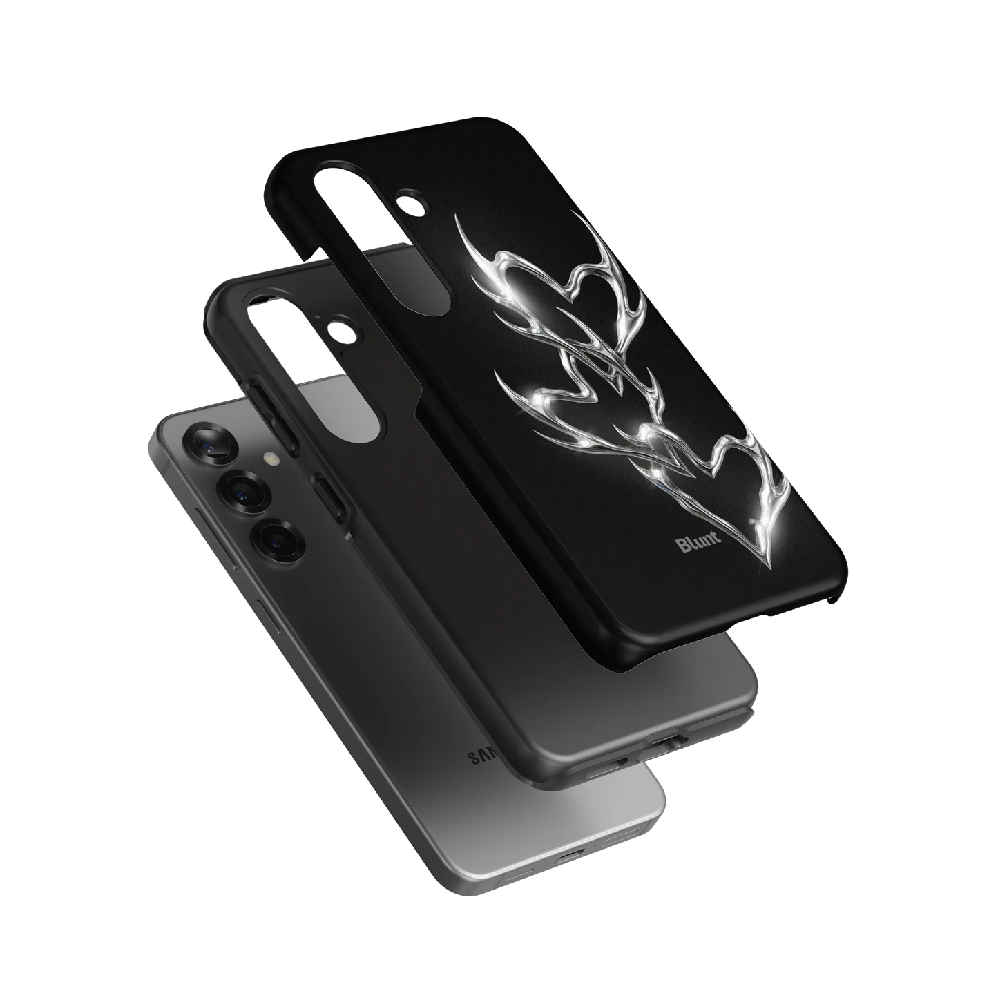 Chrome Flame Samsung Case