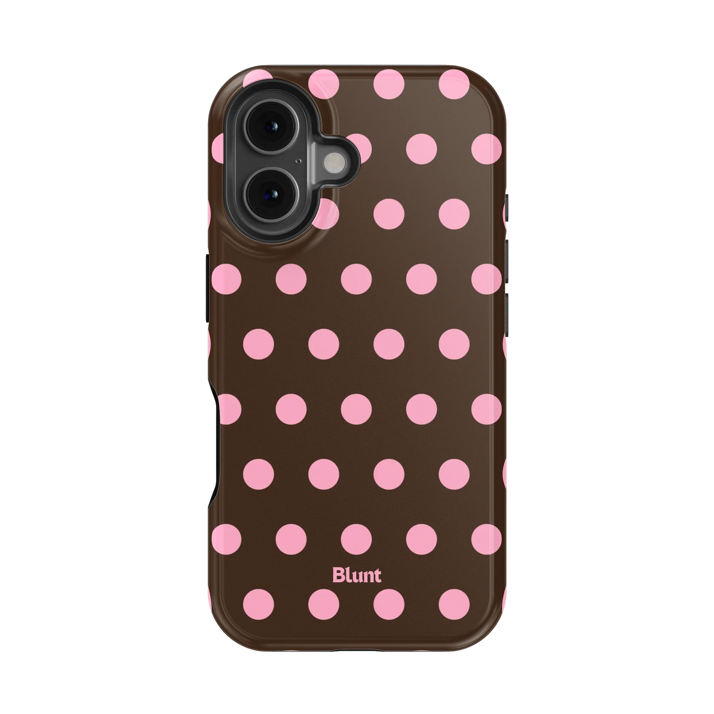Chocolate Polka iPhone Case
