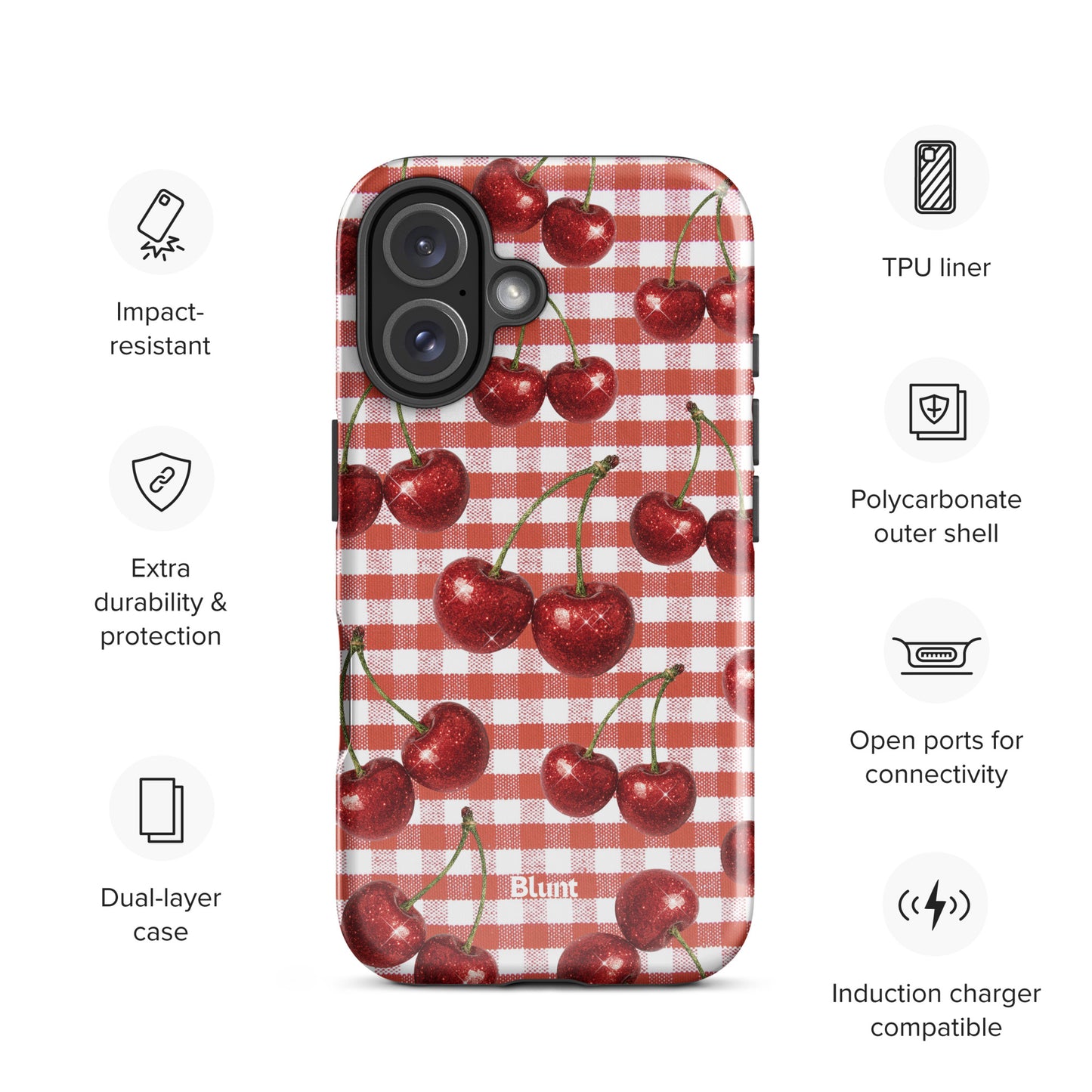Cherry On Top iPhone Case