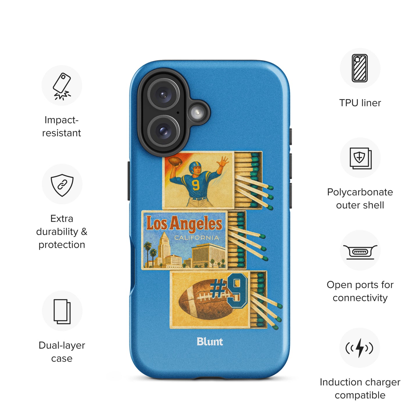 LA Football iPhone Case