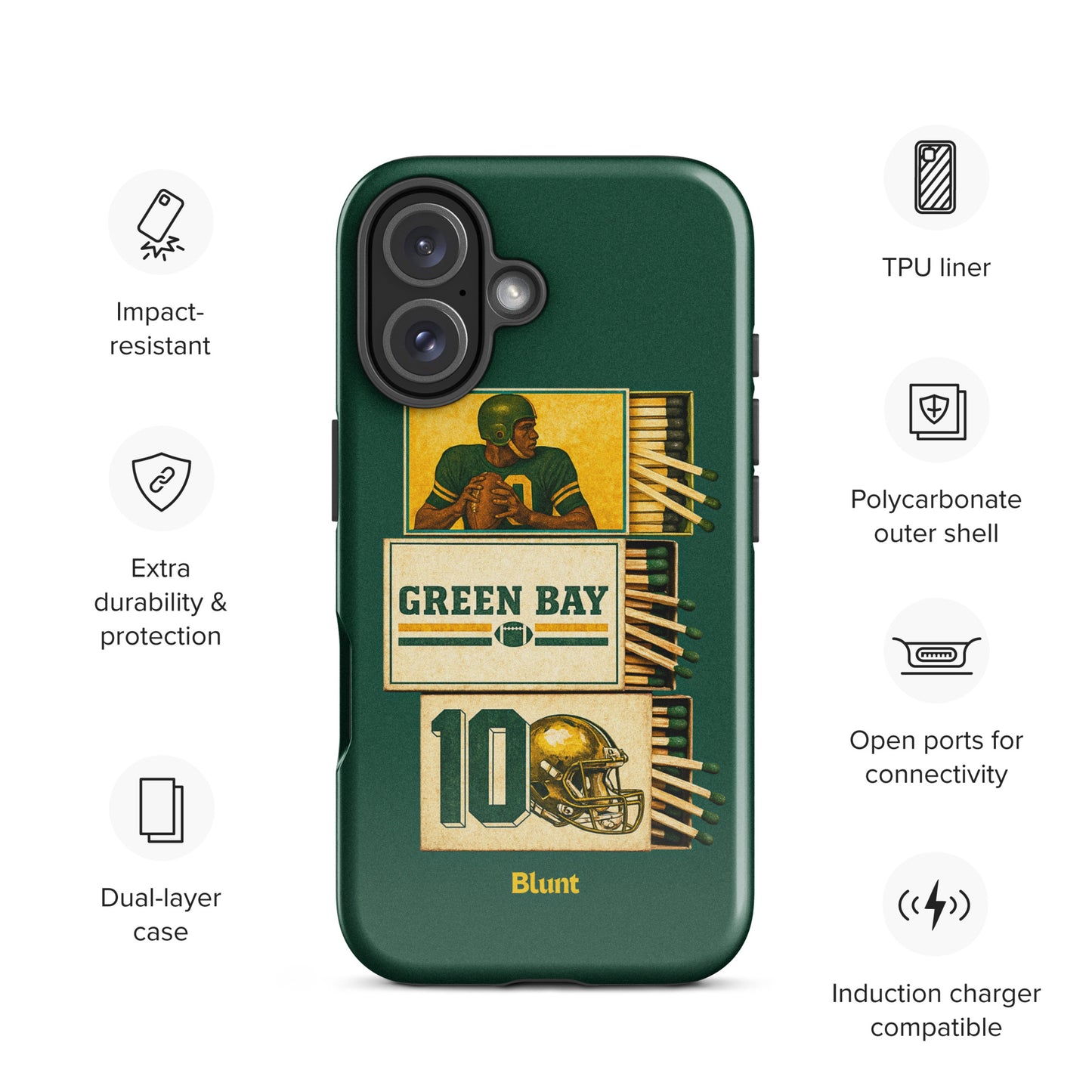 GBay Football iPhone Case