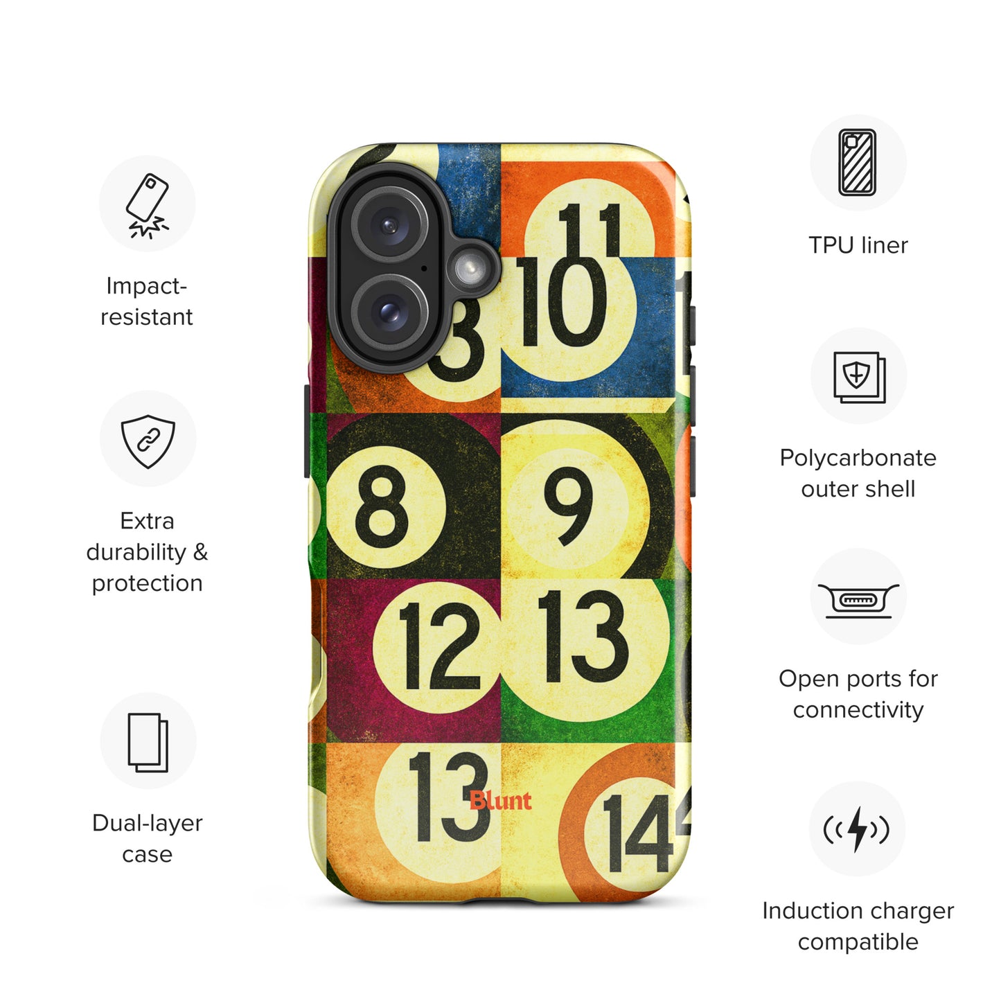 Lucky Numbers iPhone Case