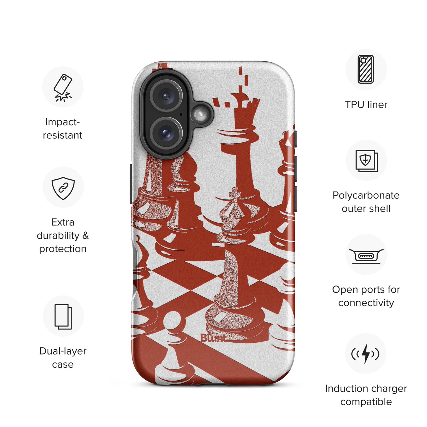 Red Gambit iPhone Case