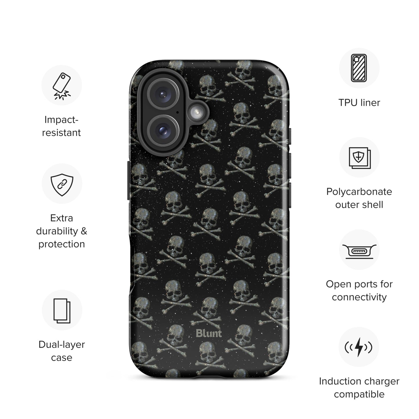 Crossbones iPhone Case