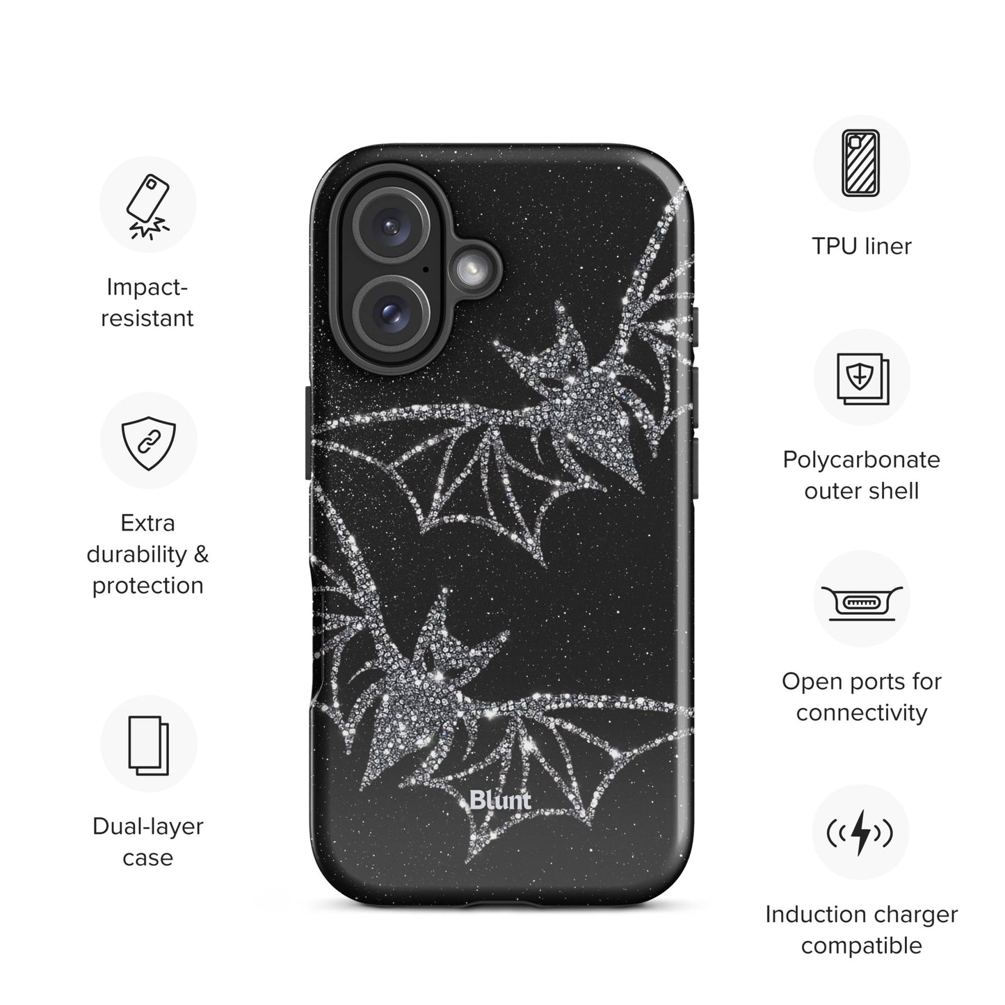 Lunar Veil iPhone Case